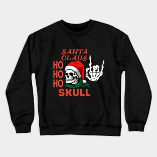 Santa skull Crewneck Sweatshirt